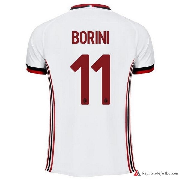 Camiseta Milan Segunda equipación Borini 2017-2018